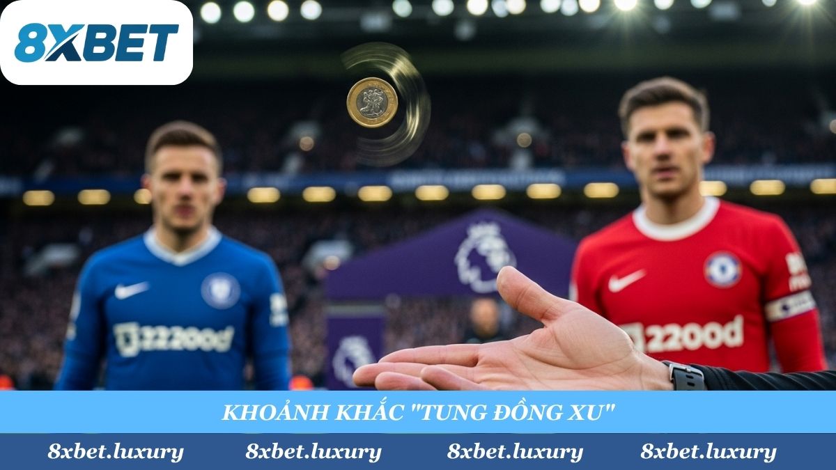 Kèo Giao Bóng Trước (Kick-off) là kèo "hên xui" 50/50, kết quả được quyết định 100% bởi cú tung đồng xu của trọng tài trước trận đấu.